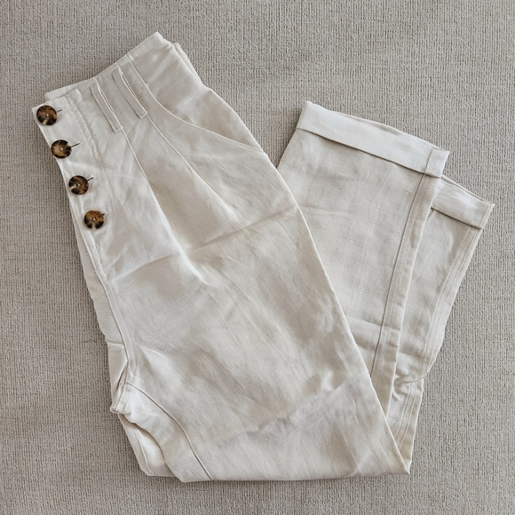 JOIE Linen Pant - Picture 4 of 7
